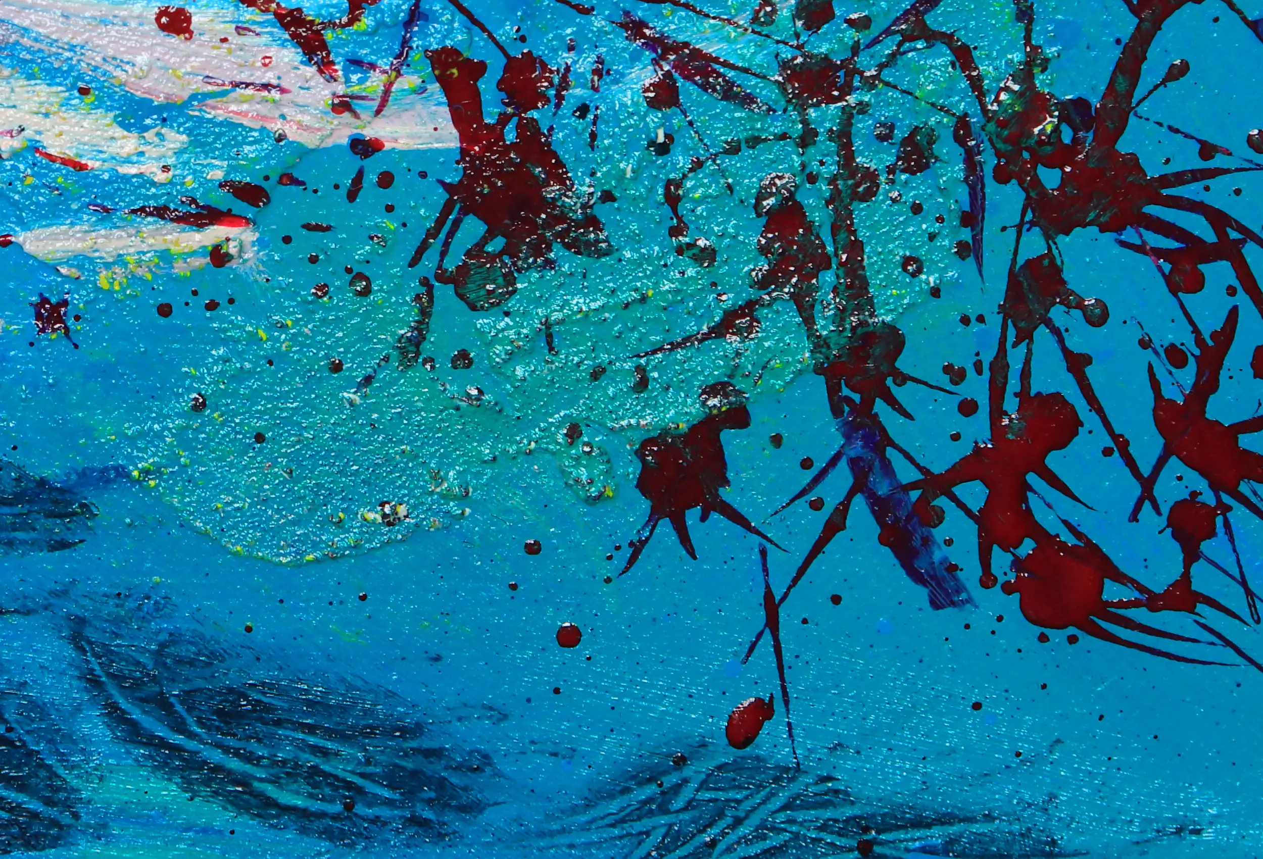 Essence Of Life - Original Acrylic Painting - Zoom 1
