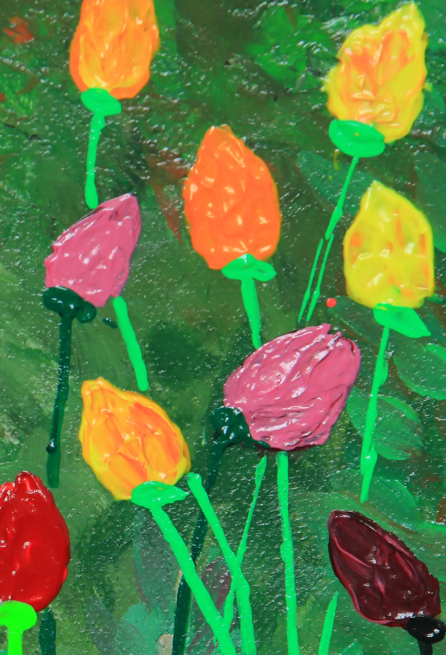 Inspired by Nature - Original Acrylic Painting - Zoom