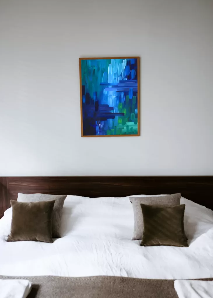 No Other Way - Original Acrylic Painting - Room Example